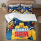 thumbnail image 1 of Fireman Sam Soft 3D Printed Duvet Cover Bedding Set with Comforter Cover 3 Piece Set, 1 of 5