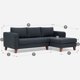 thumbnail image 5 of Sofa Parma Derecho Tela Grafito, 5 of 6