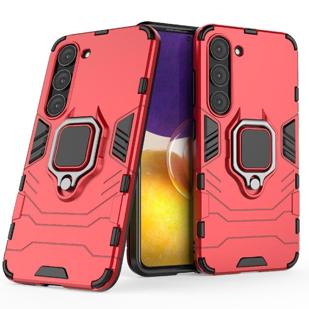 FOXDOCK Funda Antigolpes para Samsung Galaxy S23 Plus 5G – Protección Total con Soporte y Diseño Robusto