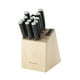 thumbnail image 1 of Juego de bloques de cuchillos KitchenAid Gourmet con triple remache forjado, 14 piezas, 1 of 2