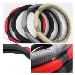 Factorynet - Funda Cubre Volante Auto Antideslizante Transpirable Malla Color Verde