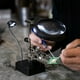 thumbnail image 3 of Lupa Brazo Escritorio Soporte Pinza Luz Led Tercera Mano, 3 of 6