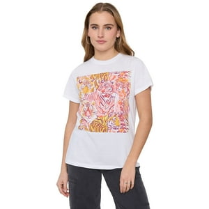 Polera Mujer Fun Oversize M/C Blanco Corona
