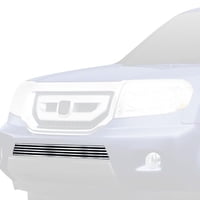 Parrilla De Parachoques Apg Gr08Ffe98S Cromada Pulida De 8 X 6 Cm Horizontal