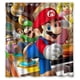 thumbnail image 1 of Cortina de ducha de Super Mario corriendo con ganchos, tamaño 66 x 72 pulgadas, 1 of 3