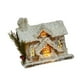 thumbnail image 3 of Estatua De Casa De Nieve Navideña Con Luz Decorativa Navideña Para Estante Interior Del Hogar Estilo A, 3 of 3