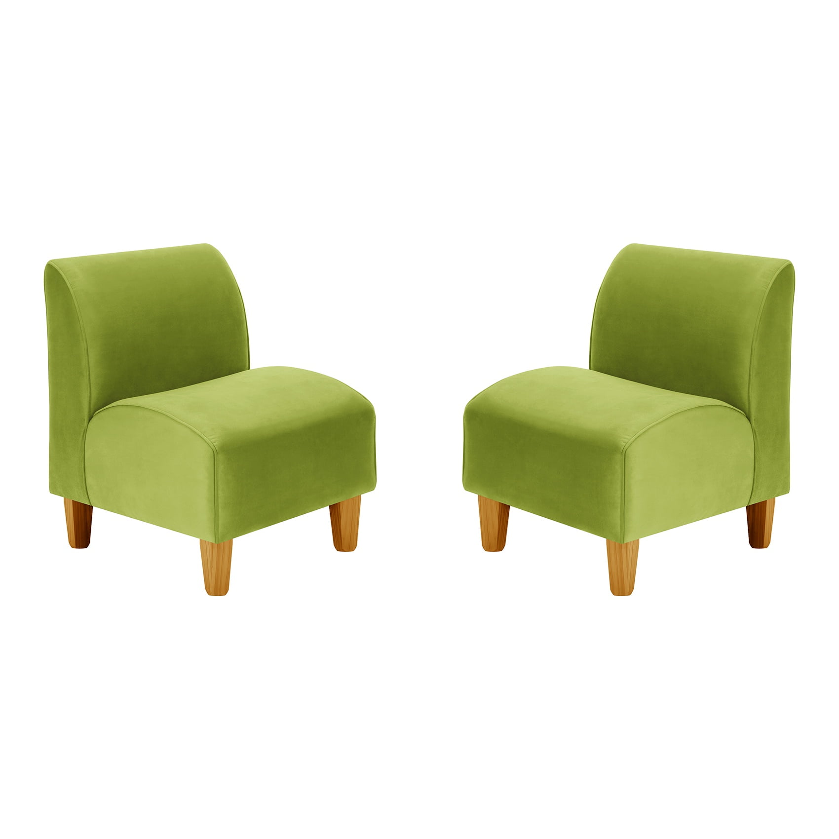 Bodevir - Set Poltrona Soft 1c Felpa 04 Pistacho