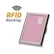 thumbnail image 4 of Billetera EASTNIGHTS RFID Rosa de Acero Inoxidable de 6 Ranuras, 4 of 9