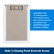 thumbnail image 3 of Puerta para perros PetSafe Extreme Weather de aluminio, grande, blanca, 3 of 6