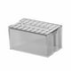 thumbnail image 2 of Caja de Papel Tisú, Dispensador de Pañuelos Faciales, Dispensador de Servilletas Rectangular, Cubierta de Caja de Pañuelos para El Hogar, Dormitorio, Argén, 2 of 5