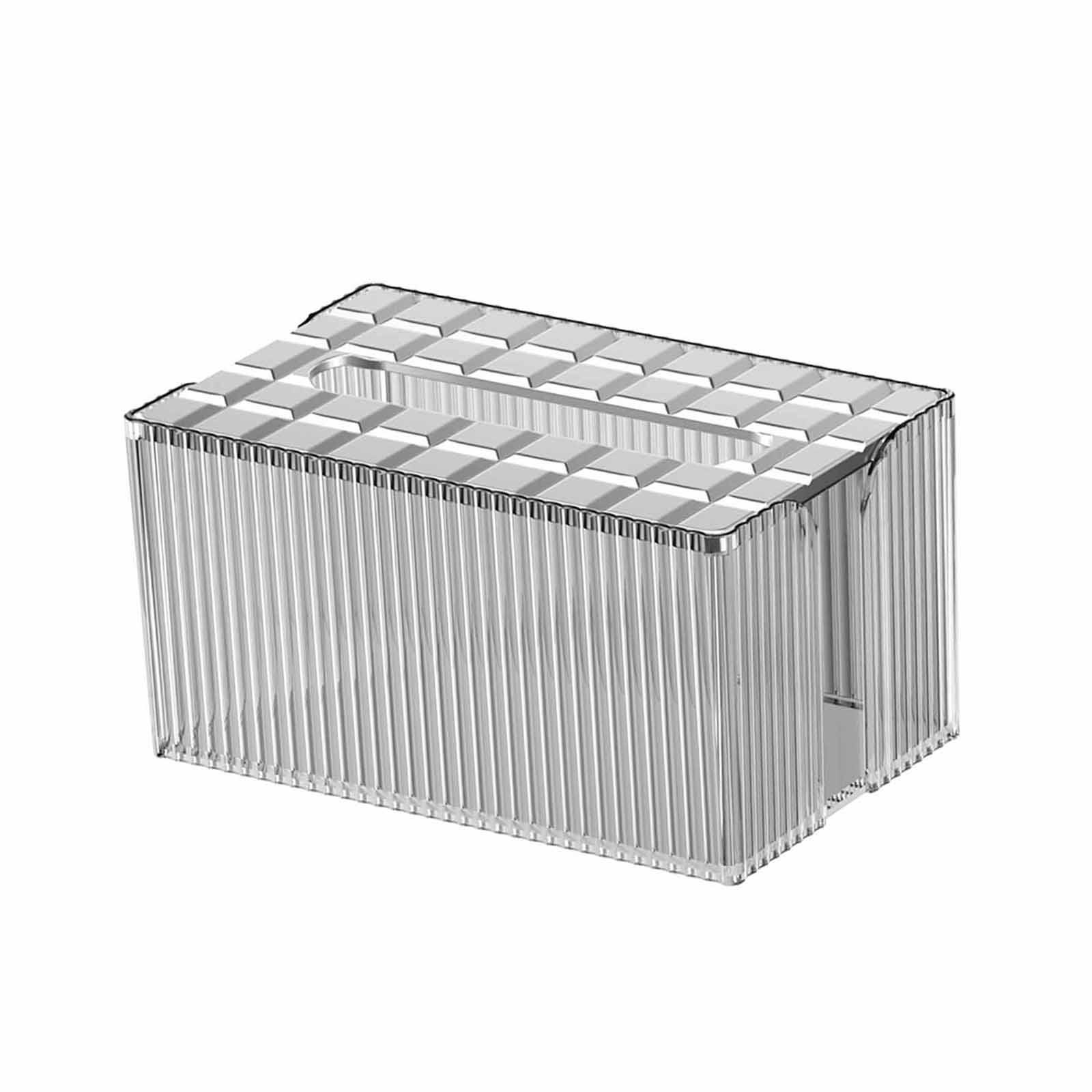 Bothyi - Soporte Para Caja De Pañuelos De Escritorio Moderno, Dispensador De Caja Para Pañuelos Faciales De Oficina