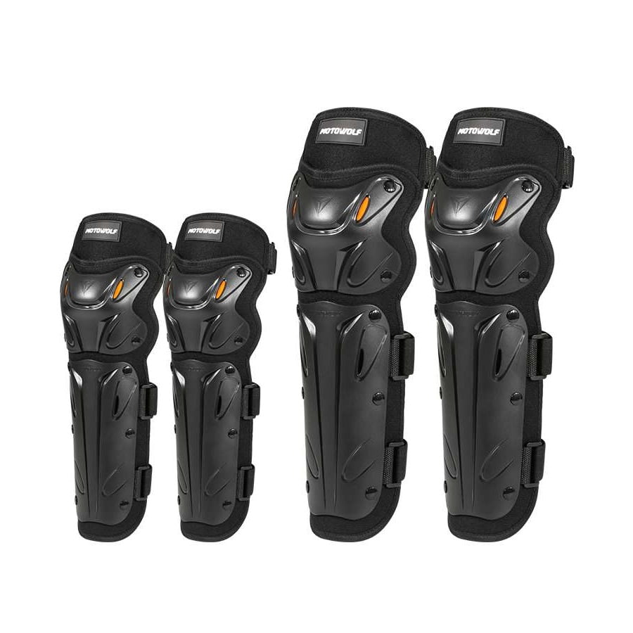 Rodilleras Y Coderas Largas Motociclismo Motowolf 1010