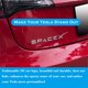 thumbnail image 3 of Emblema SpaceX Plateado con Diseño a Cuadros de 18 cm – yhcdsea, 3 of 5