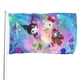 thumbnail image 1 of Hello Kitty Bandera impresa con temática, regalo perfecto para fanáticos, amigos y familiares, y adecuada para actividades al aire libre e interiores, decoraciones de fiesta. 120*180CM, 1 of 6