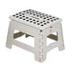 thumbnail image 4 of Taburete Plegable Para Acampar, Taburete Plegable Exterior Para Senderismo, Patio, Mochilero, 29cmx22cmx22cm, Color Blanco, 4 of 5
