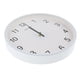 thumbnail image 4 of Reloj De Pared De Metal De Estilo Simple Para La Decoración Del Dormitorio De La Cocina Casera 1 # White_30cm, 4 of 5