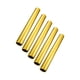 thumbnail image 2 of 5 Bastones De Relevo De 11,42 Pulgadas, Resistentes, Para Atletismo Al Aire Libre, Dorados, 2 of 5