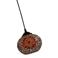 Magideal - Lámpara Colgante Turca De Estilo, Candelabro De Costumbres Étnicas Hecho A Mano, Accesorio De Iluminación Para Sala De Exposición, Decoración De Bar , C C