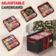 thumbnail image 3 of Caja de Almacenamiento para Adornos de Navidad Kesfitt con 8 Bandejas, 3 of 3