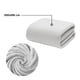 thumbnail image 4 of Toalla de Microfibra 050X090 gris 050X090, 4 of 5