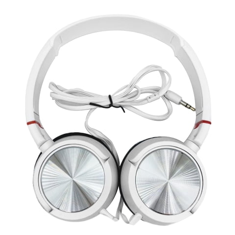 Genérico - Audífono Plus Extra Bass Blanco Con Cable