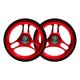 thumbnail image 4 of Bicicleta Plegable Easy Wheel EZ Wheels Para Travelling Rack Red, 4 of 5