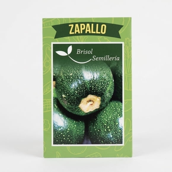 Semillas Zapallo Italiano Bolo Brisol Huerto Urbano