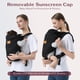 thumbnail image 4 of Portabebés Shiaon para recién nacidos y niños pequeños de 3,2 a 13,6 kg, color negro, 4 of 7
