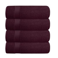 Juego De Toallas De Baño Belizzi Home Ultra Soft, Paquete De 4, 70 X 140 Cm, Algodón
