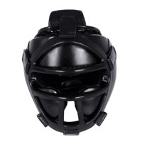 Ioensy - Casco De Boxeo Unisex Casco De Artes Marciales Portátil Mma Muay Thai Karate Color Negro M