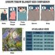 thumbnail image 3 of Dinosaur Throw Blanket Soft Lightweight Plush Flannel Fleece Blanket with Jurassic Animal Dino Print Pattern for Couch Sofa Bed Travel All Season Blanket for Baby Kids Boys Girls, 3 of 5