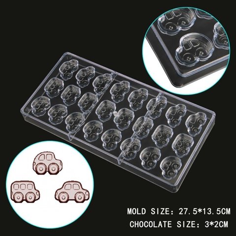 Genérico - Moldes Chocolate Moldes De Chocolate Policarbonato Carrito