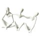 thumbnail image 3 of Creative Thinker Resina Estatuas Coleccionables Escultura Artesanía Blanco, 3 of 5