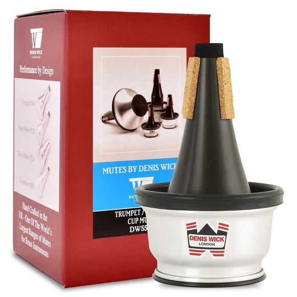 Vaso ajustable Mute Denis Wick 5531 para trompeta o corneta