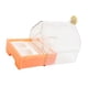 thumbnail image 4 of Caja De Baño Transparente Para Loros, Ideal Para Agapornis, Periquitos, Canarios, Color Rosa, 4 of 5