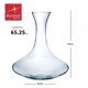 thumbnail image 2 of Jarra Bormioli Rocco 1,9 L Cristal Italia, 2 of 7