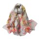 thumbnail image 1 of Bufandas ligeras con estampado de flores para mujer, chal de algodón, regalo de verano, 1 of 6