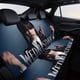 thumbnail image 4 of Funda para Asiento Trasero de Auto Desmarcar Miércoles Addams 120x59x76cm, 4 of 6