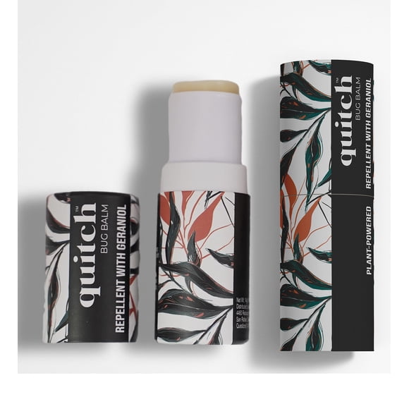 Bálsamo repelente de insectos Quitch, libre de mosquitos, tamaño de viaje