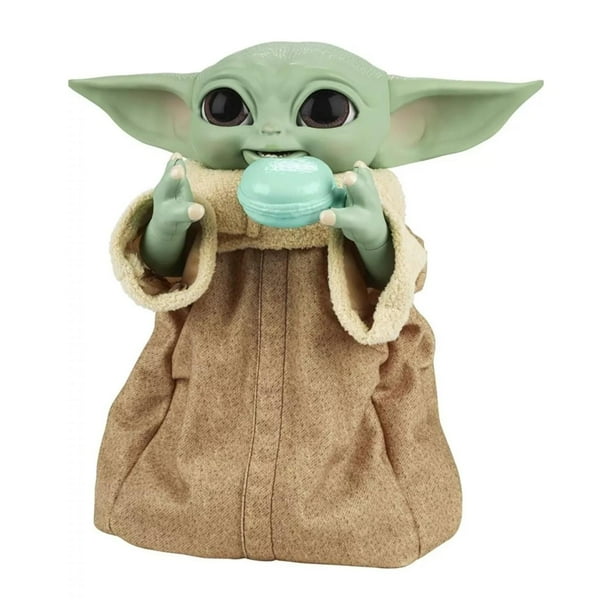 Juguete Figura Baby Yoda Interactivo Star Con Wars Sonidos Lider