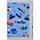 thumbnail image 1 of Billetera trifold para niños, azul con diseño de excavadora, 1 of 3
