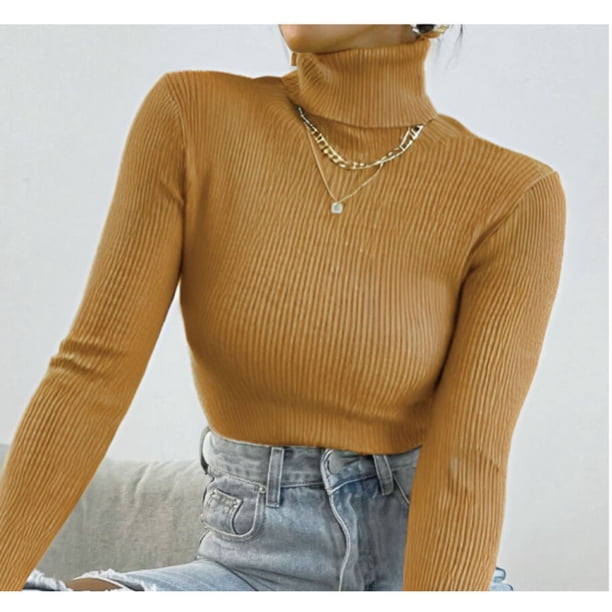 Sweater Mujer Otoño Invierno Beatle Doble. Colores 6005