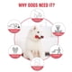 thumbnail image 5 of Cepillo de dientes resistente Dog Squeaky Toy Petizer para masticadores agresivos, 5 of 8