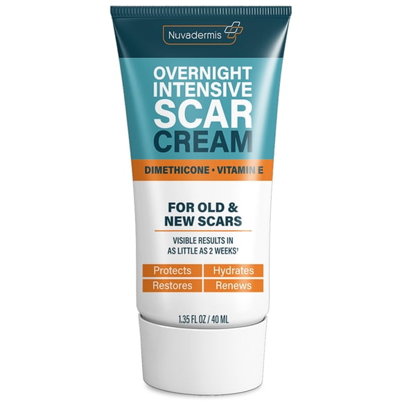 Crema Para Cicatrices Overnight Intensive De 40 Ml Para Rostro Y Cuerpo