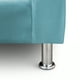 thumbnail image 3 of Sofá  2 Cuerpos New Mallorca Felpa Turquesa, 3 of 5