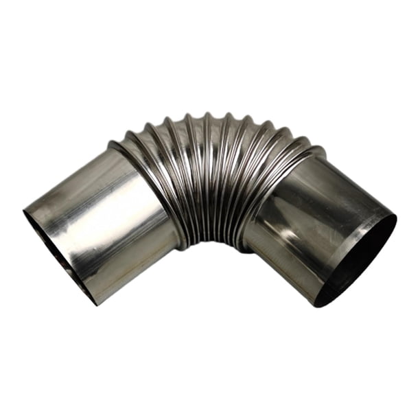 Accesorios para chimenea, equipo de chimenea, tienda de campaña, accesorios para tuberías, accesorios para estufas, accesorios para senderismo, fogata Codo 6cmx15cm
