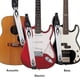 thumbnail image 5 of Correa de guitarra YUEKO Personality Leather Red Flame Series A5, 5 of 8