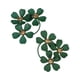 thumbnail image 1 of Pendientes De Flores De Camelia Pendientes Florales Para Ir De Compras Felicitaciones Street Green, 1 of 5