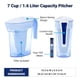 thumbnail image 3 of Filtro de agua Pitcher ZeroWater, 7 tazas, 5 etapas, 0 TDS, 3 of 8