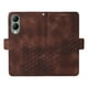 thumbnail image 2 of Carcasa FOXDOCK Vivo Y28 5G de cuero PU, diseño acolchado clásico, protección contra caídas y rayones, 2 of 5